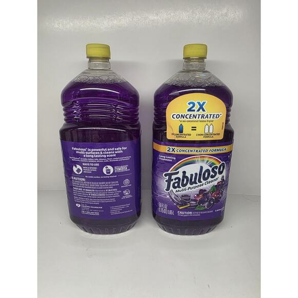 Fabuloso All Purpose Cleaner, Lavender - 56 Fl oz (2 Pack) - Picture 2 of 3